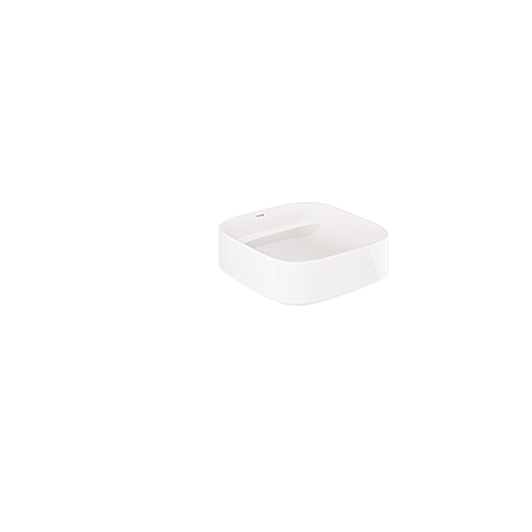 KLUDI RESA C Waschtisch 40 x 40cm matt light gove (grau)