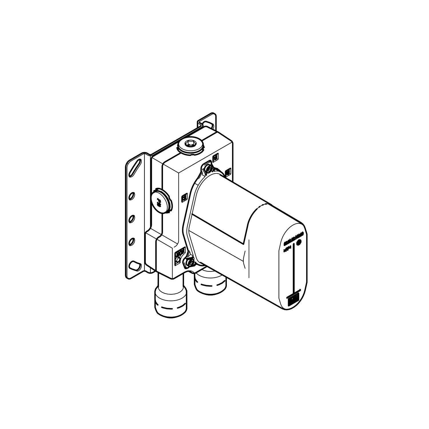 Dornbracht Unterputzkörper Thermostat, G 1/2