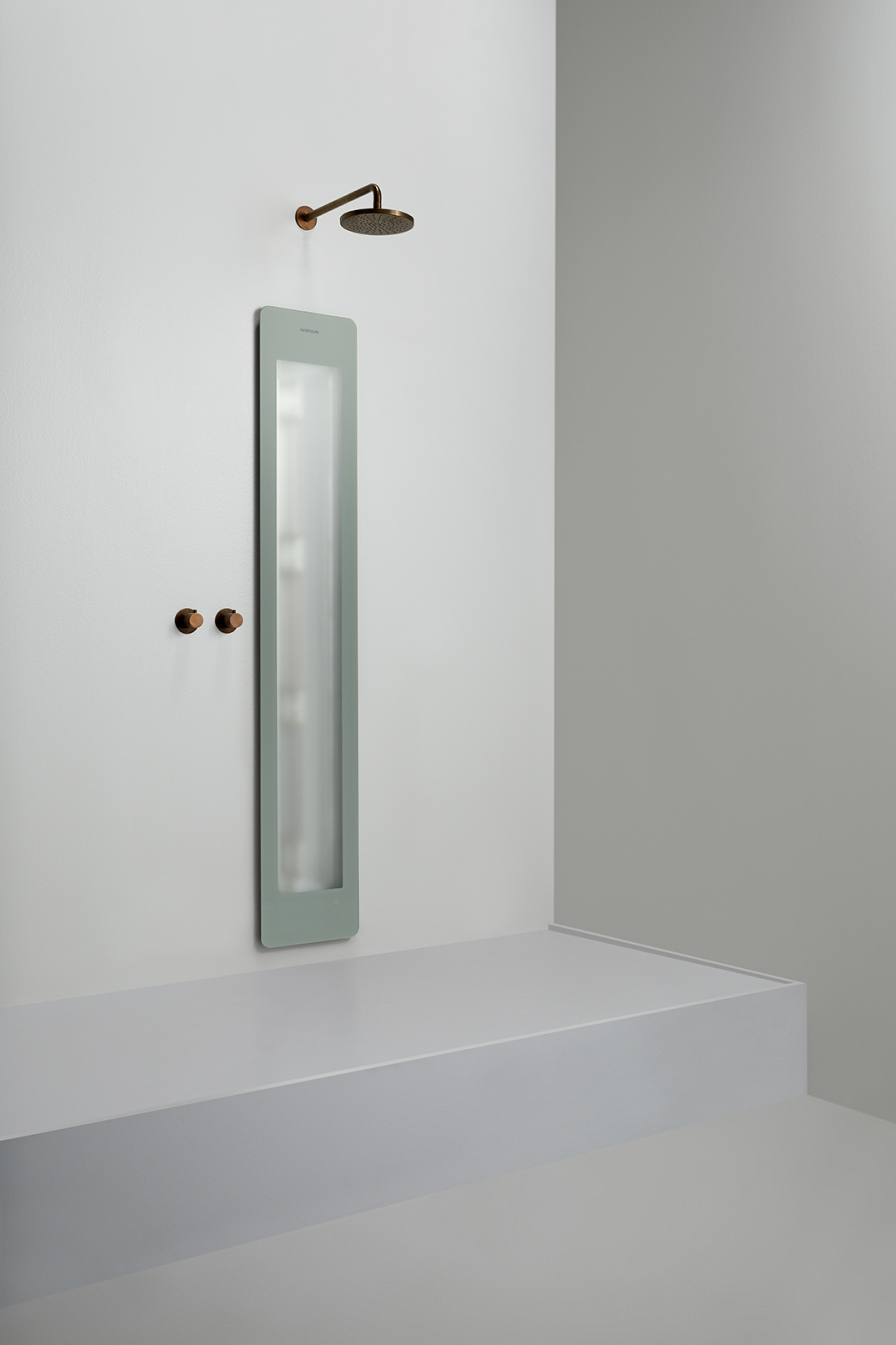 Round Line Plus/L Infrarot und UV-Stahler für Dusche