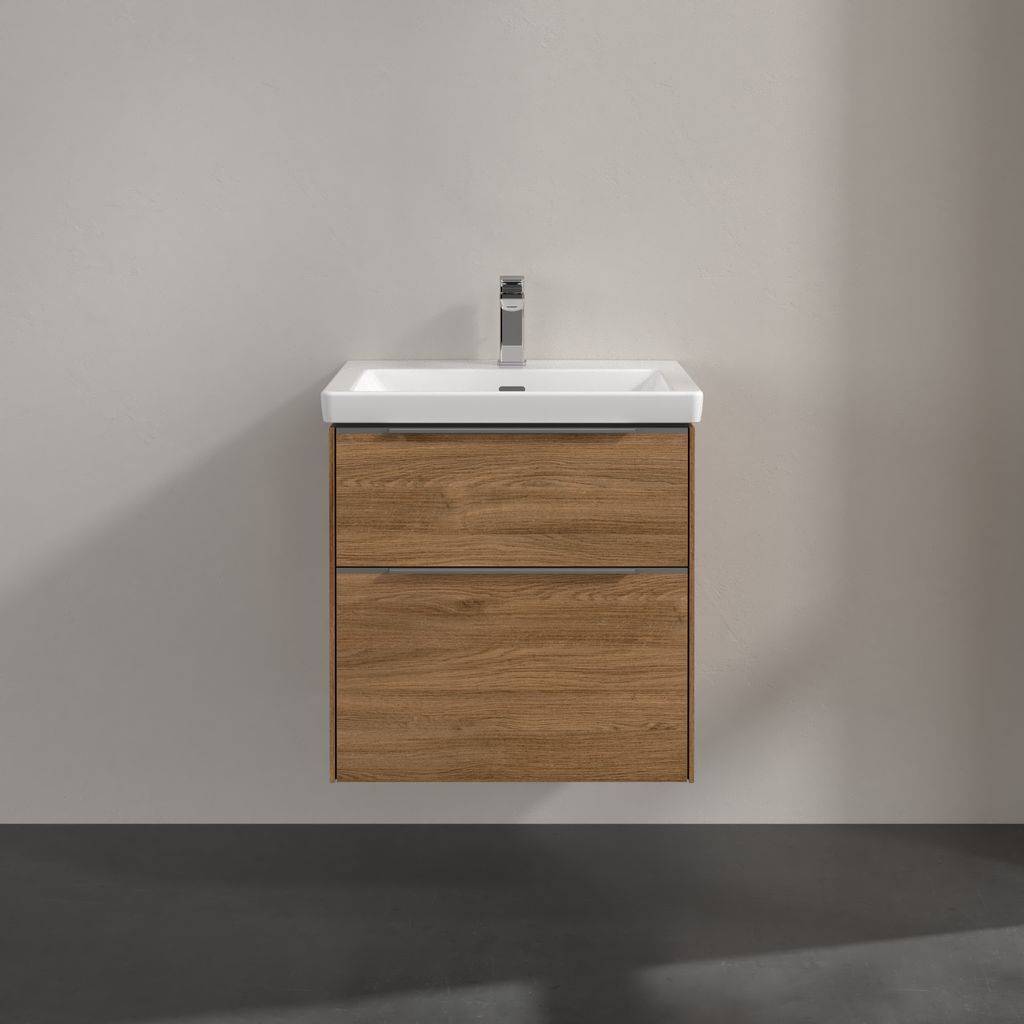 Villeroy & Boch Subway 3.0 Waschtischunterschrank 572 x 576 x 478mm, mit LED Beleuchtung
