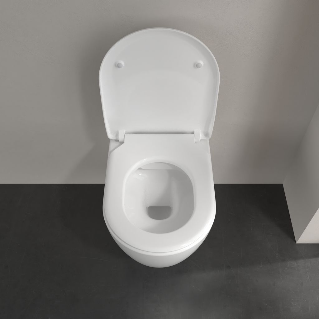 5656RSR1_03 Avento Combi-Pack wall-hung WC without flush rim, seat with QuickRelease and SoftClose