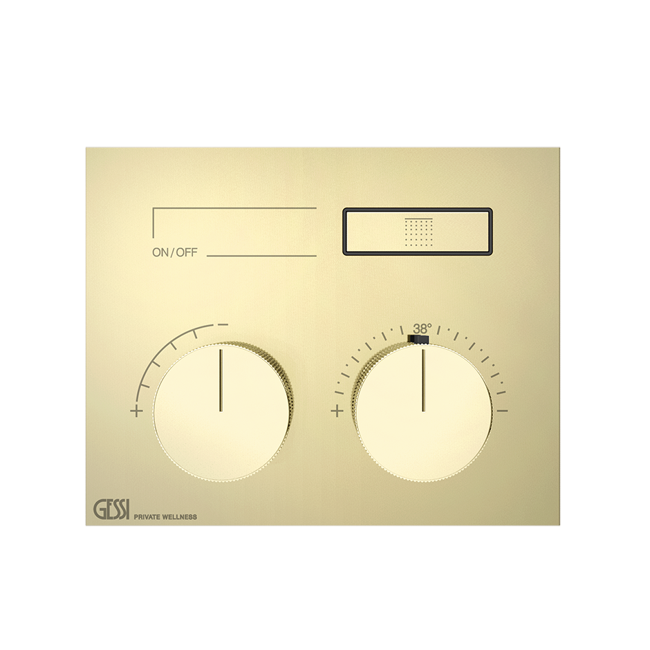 Gessi Hi-Fi Unterputz-Thermostat für 1 Verbraucher