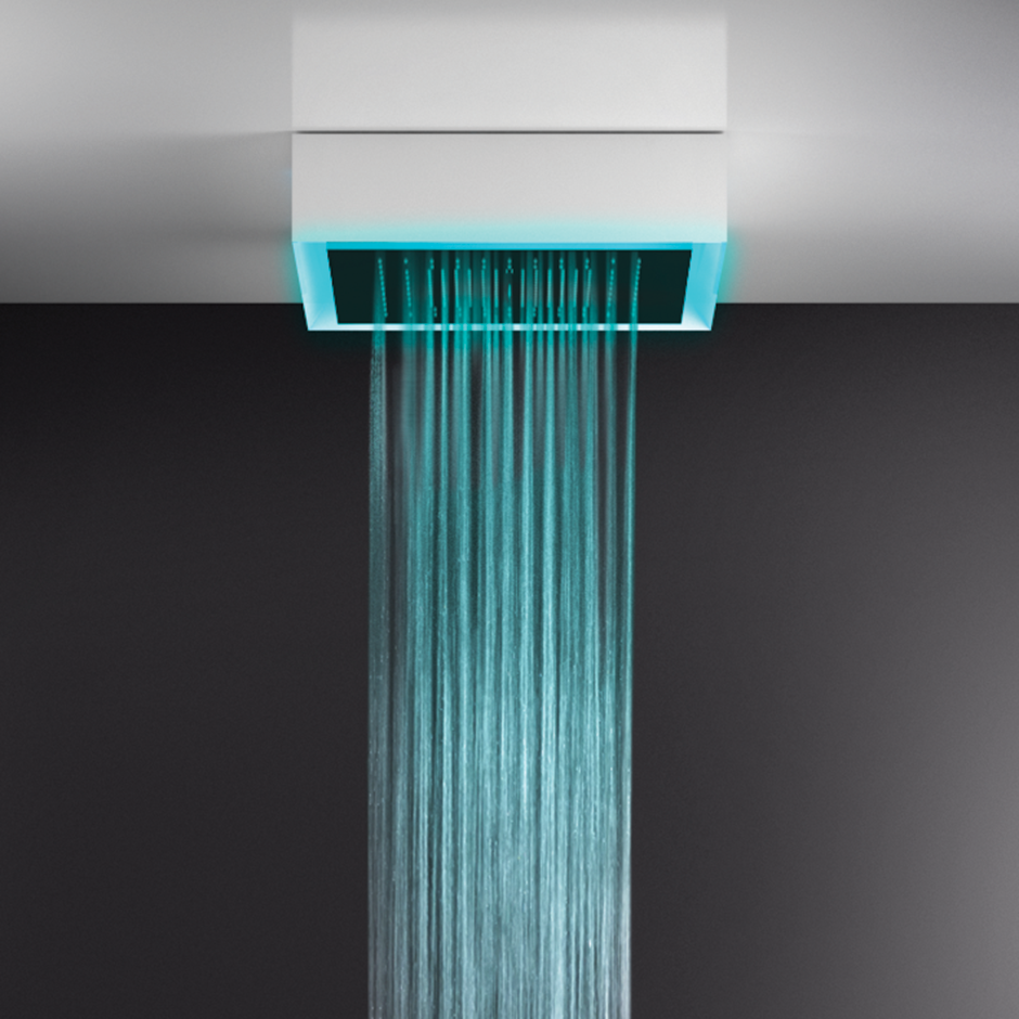 Afilo Duschsystem 500 x 500mm (Funktion Regen, Nebel, Wasserschwall, Farbtherapie)