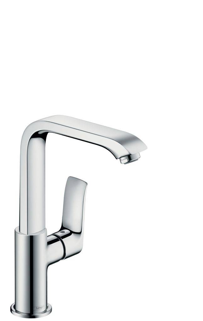 Hansgrohe Einhebel-Waschtischmischer 230 Metris mit Push-Open Ablaufgarnitur