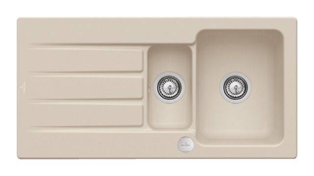 Villeroy & Boch Architectura 60 XR Küchenspüle, mit Ablaufgarnitur mit Excenterbetätigung, 1000 x 510mm