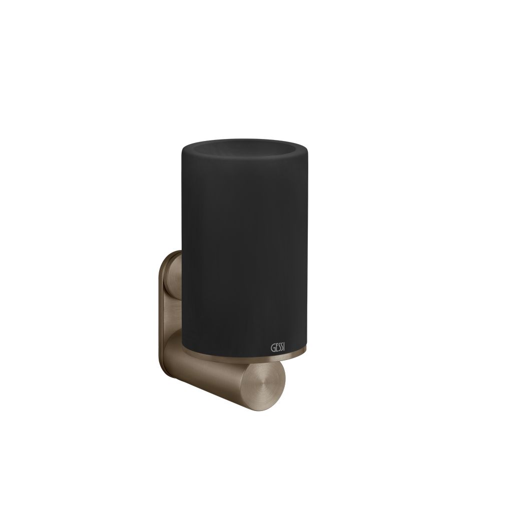 Gessi 316Accessoires Becherhalter Glas dunkel