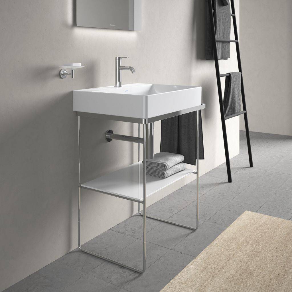 DuraSquare metal bracket floor standing 665 x 451mm