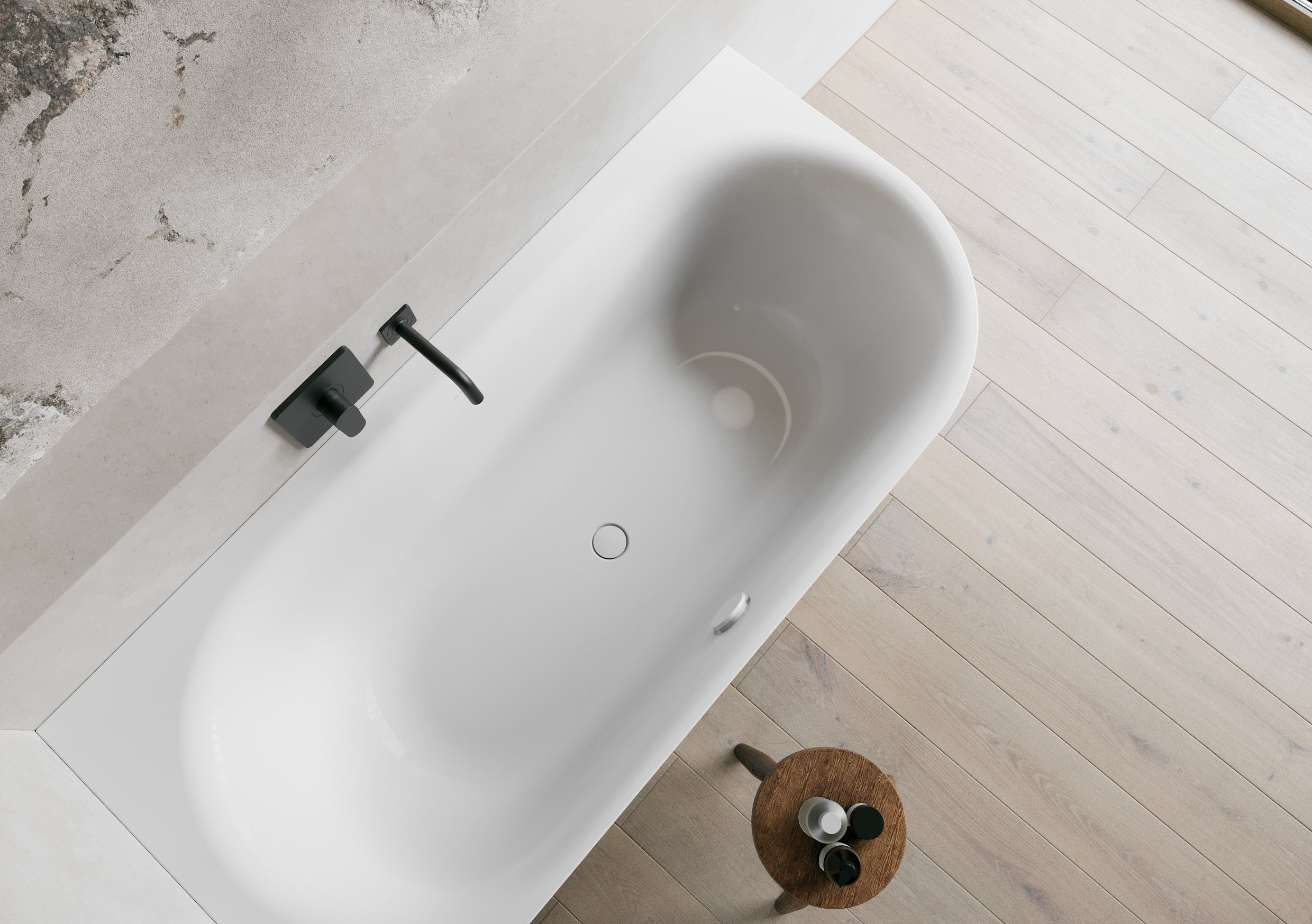 Lux Oval IV Silhouette bath