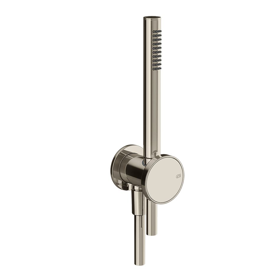 ORIGINI Brause-Set mit Wandanschlussbogen Nickel