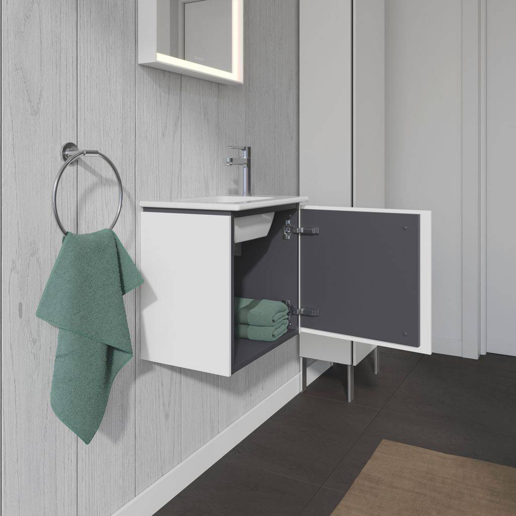 L-Cube Waschtischunterbau LC6272L 420 x 294mm Anschlag links, für Me by Starck Waschtisch
