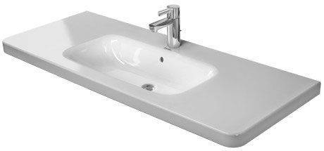 DuraStyle Möbelwaschtisch 1200 x 480mm, mit Hahnloch, mit Überlauf