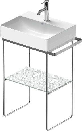 DuraSquare metal bracket floor standing 565 x 381mm