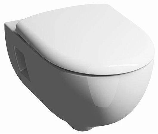 Renova Tiefspül-WC Premium, 4,5/6l, wandhängend, spülrandlos