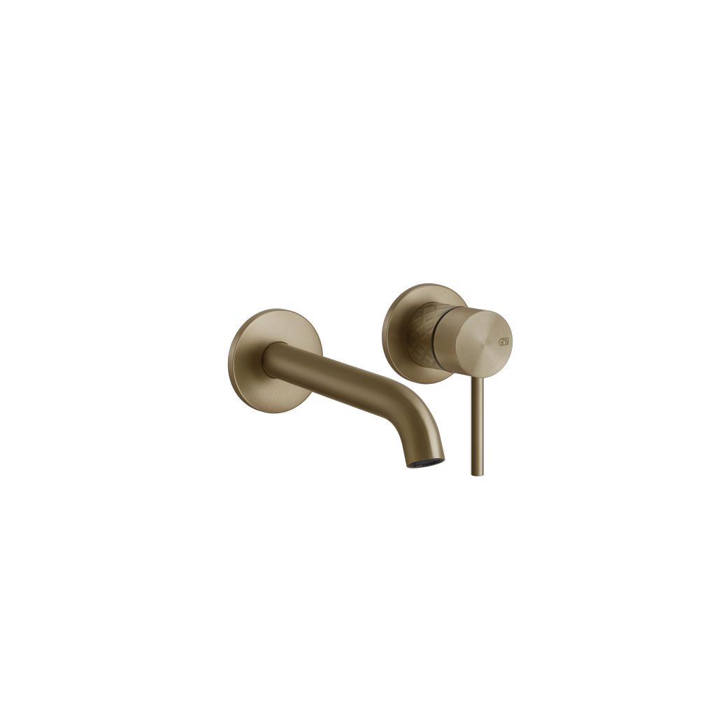 Gessi 316 Intreccio Waschtisch-Wand-Einhebelmischer 117-147mm