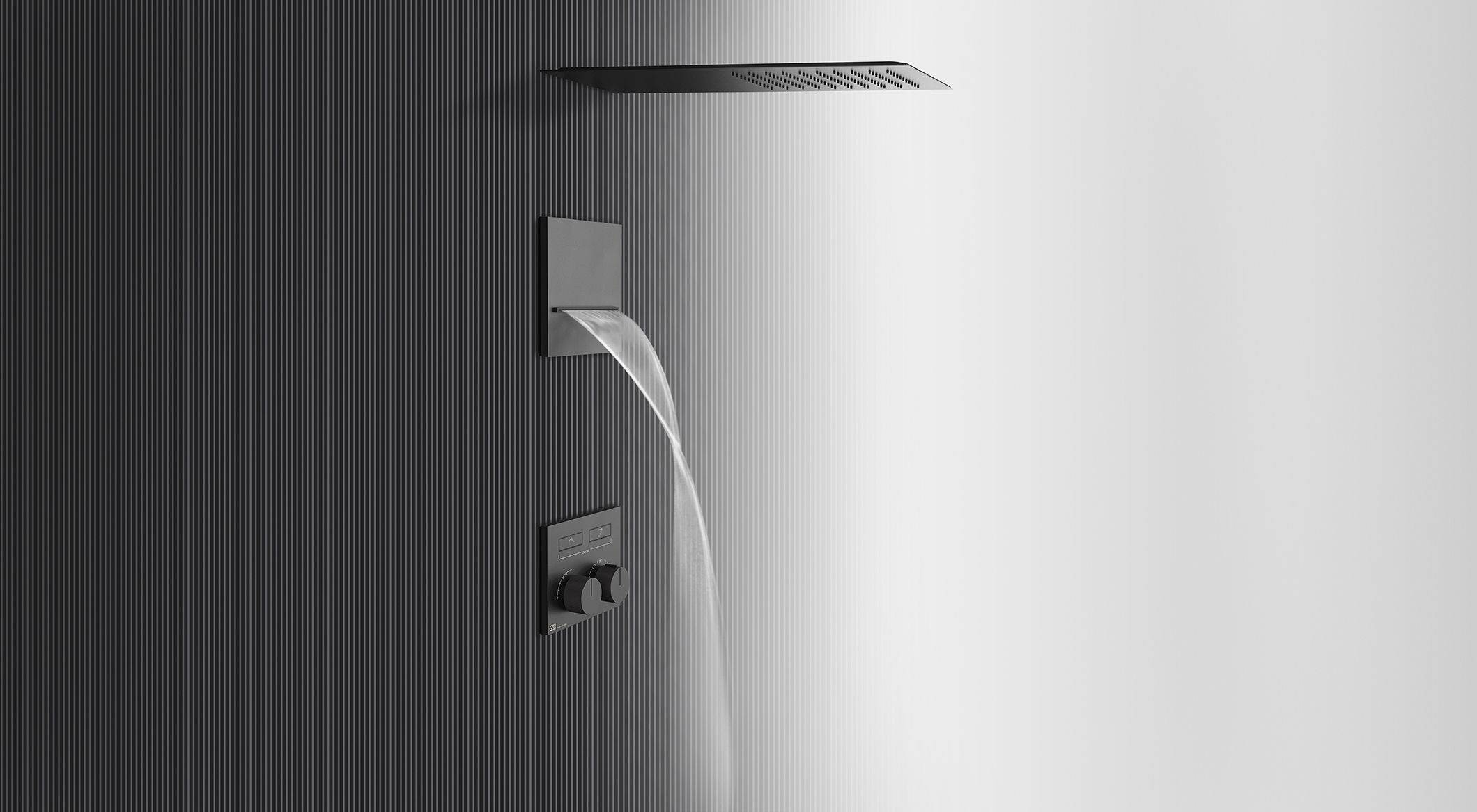 Duschsystem Gessi. Gessi Duschsystem.