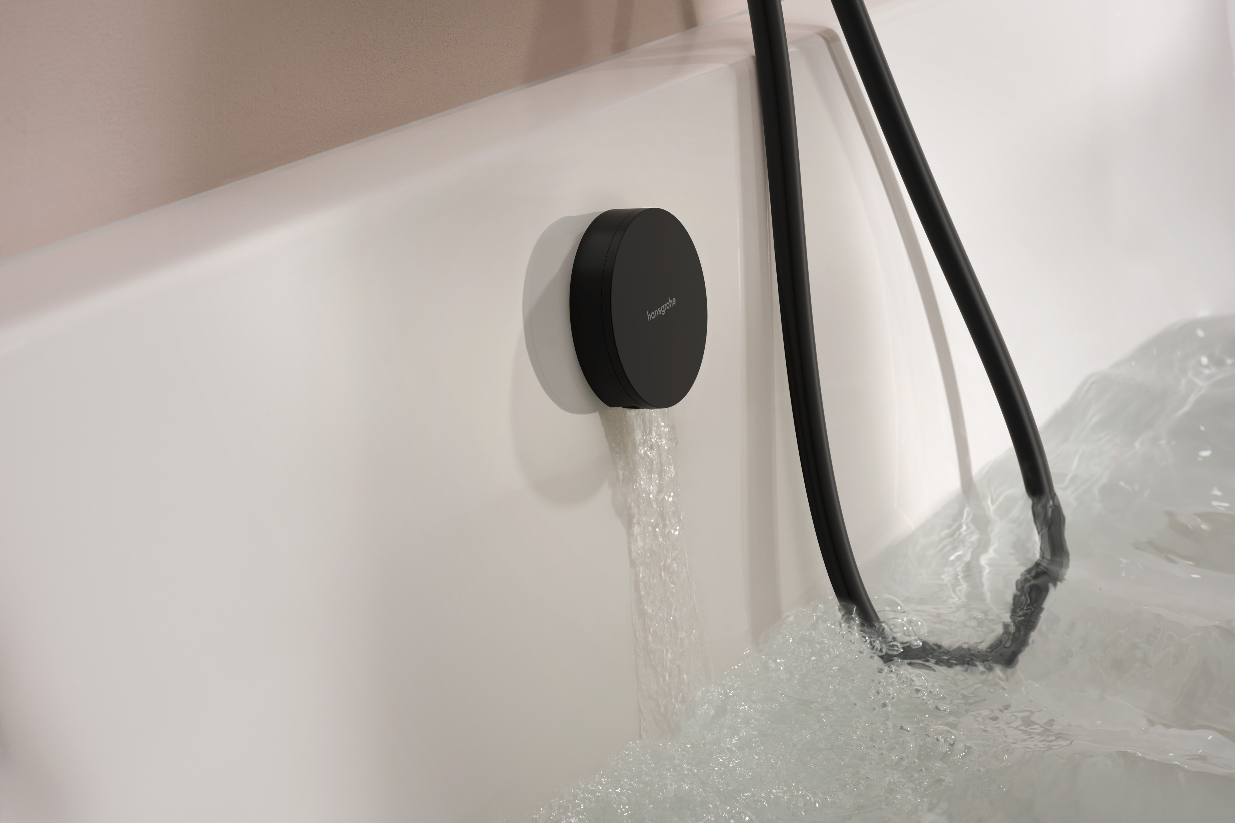 Hansgrohe Exafill Fertigset Wanneneinlauf, Ab- und Überlaufgarnitur für Badewanne