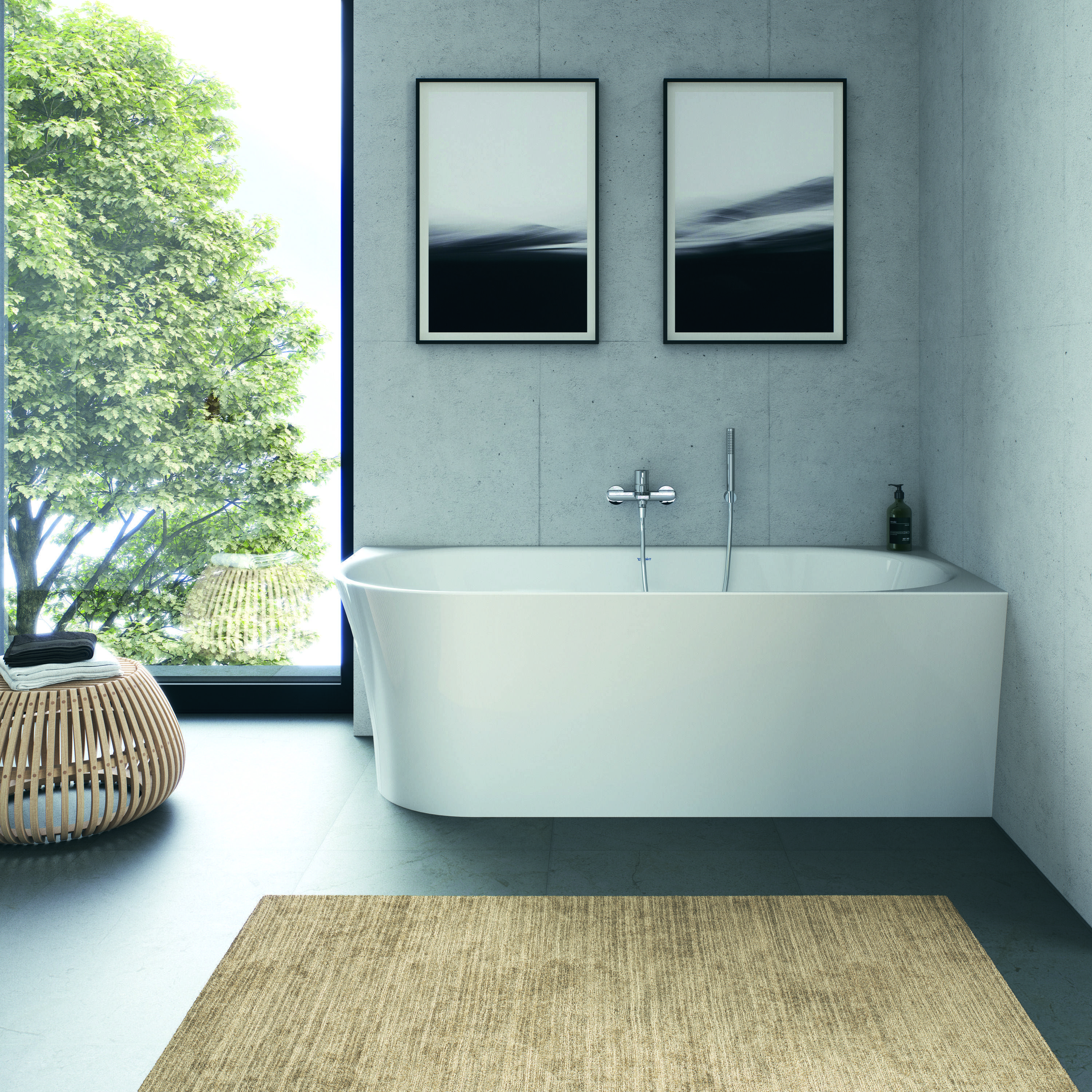 DuraSenja Vorwand-Badewanne