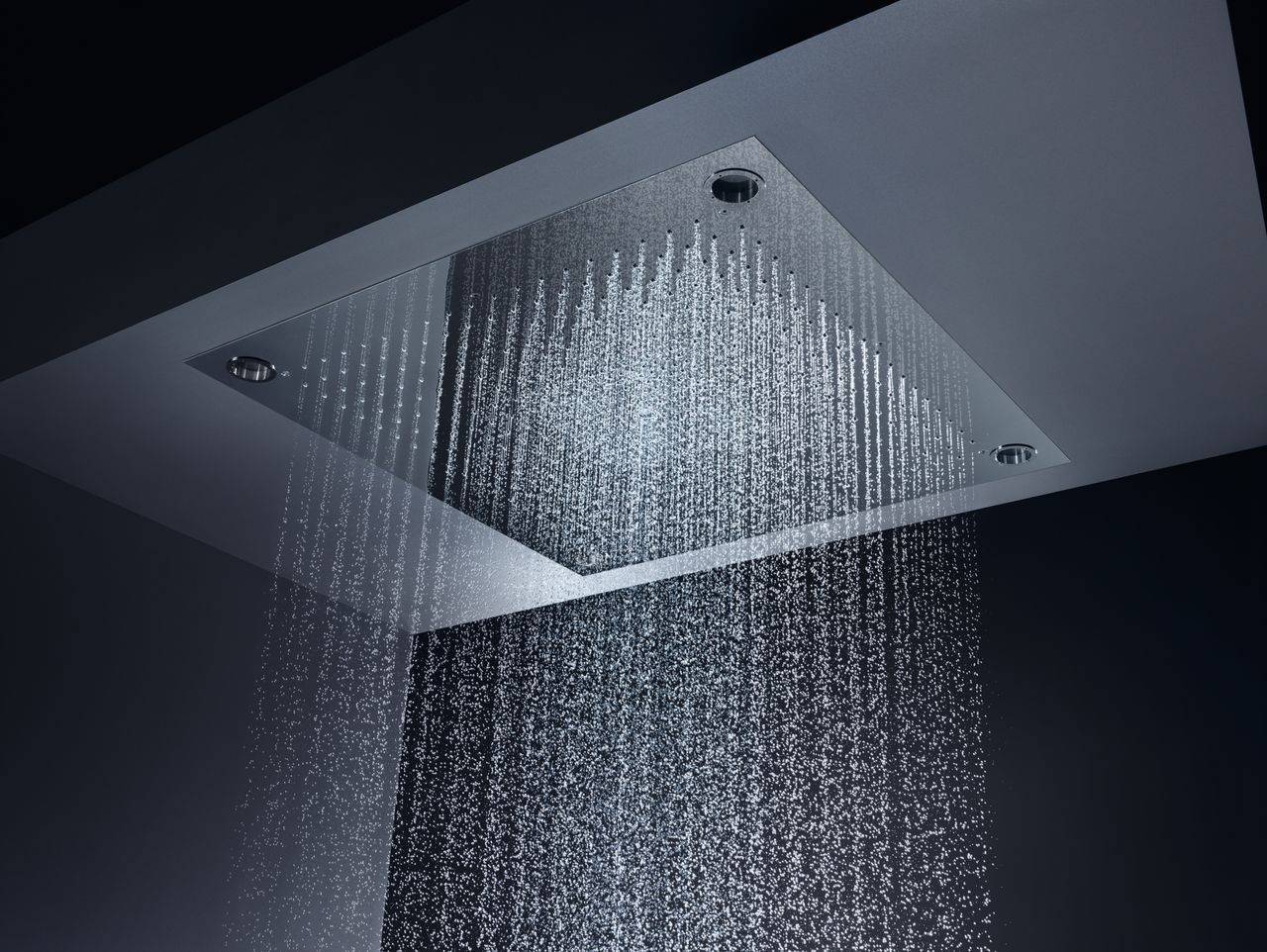 ShowerCollection ShowerHeaven 970 x 970mm 3jet overhead shower with lighting