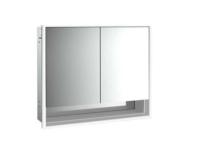 emco loft Spiegelschrank mit Unterfach, Unterputz, 800mm