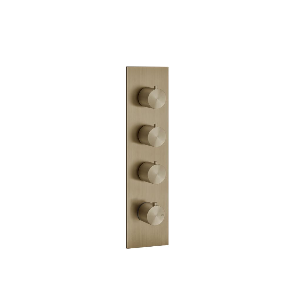 Gessi 316 Wellness Unterputz-Thermostat für 3 Verbraucher, 3/4