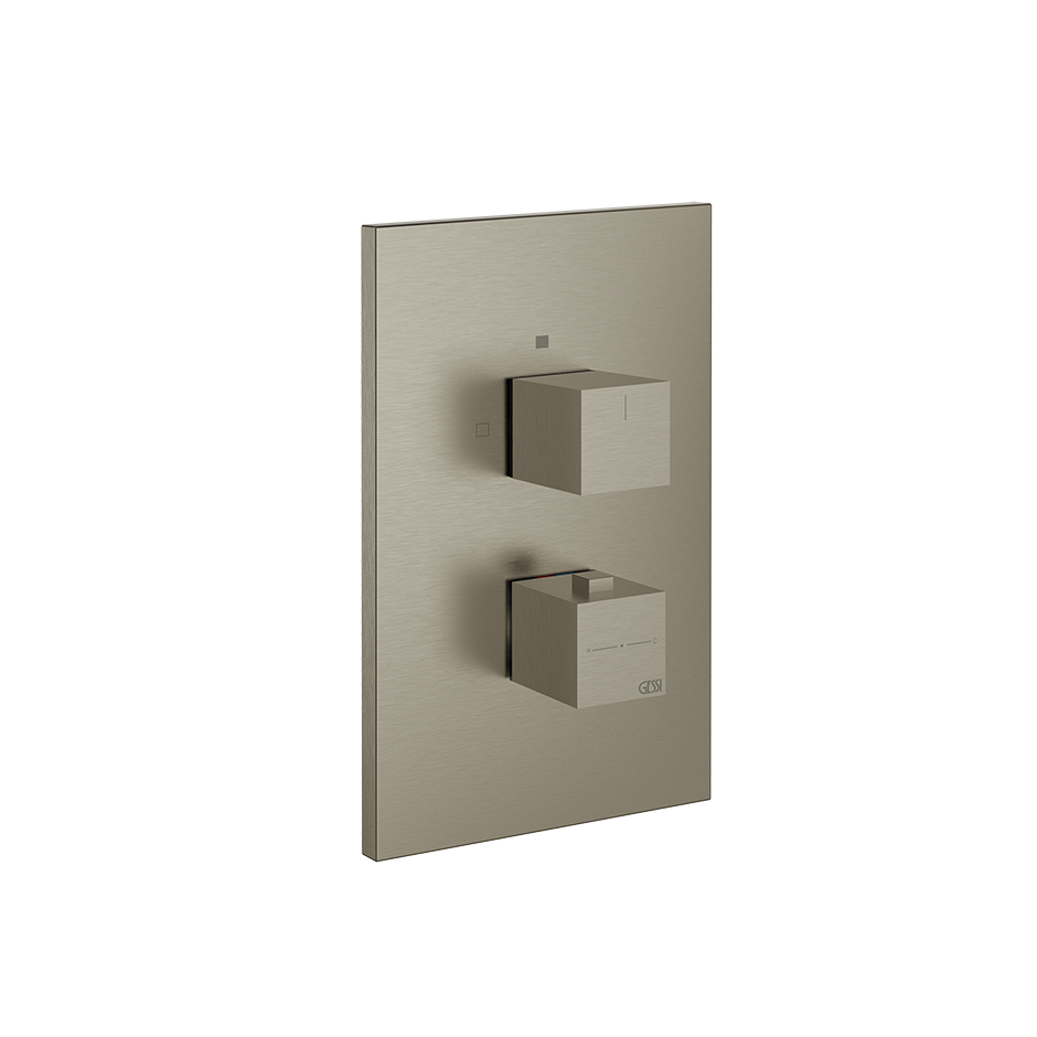 Gessi Rettangolo Unterputz-Thermostat für 3 Verbraucher
