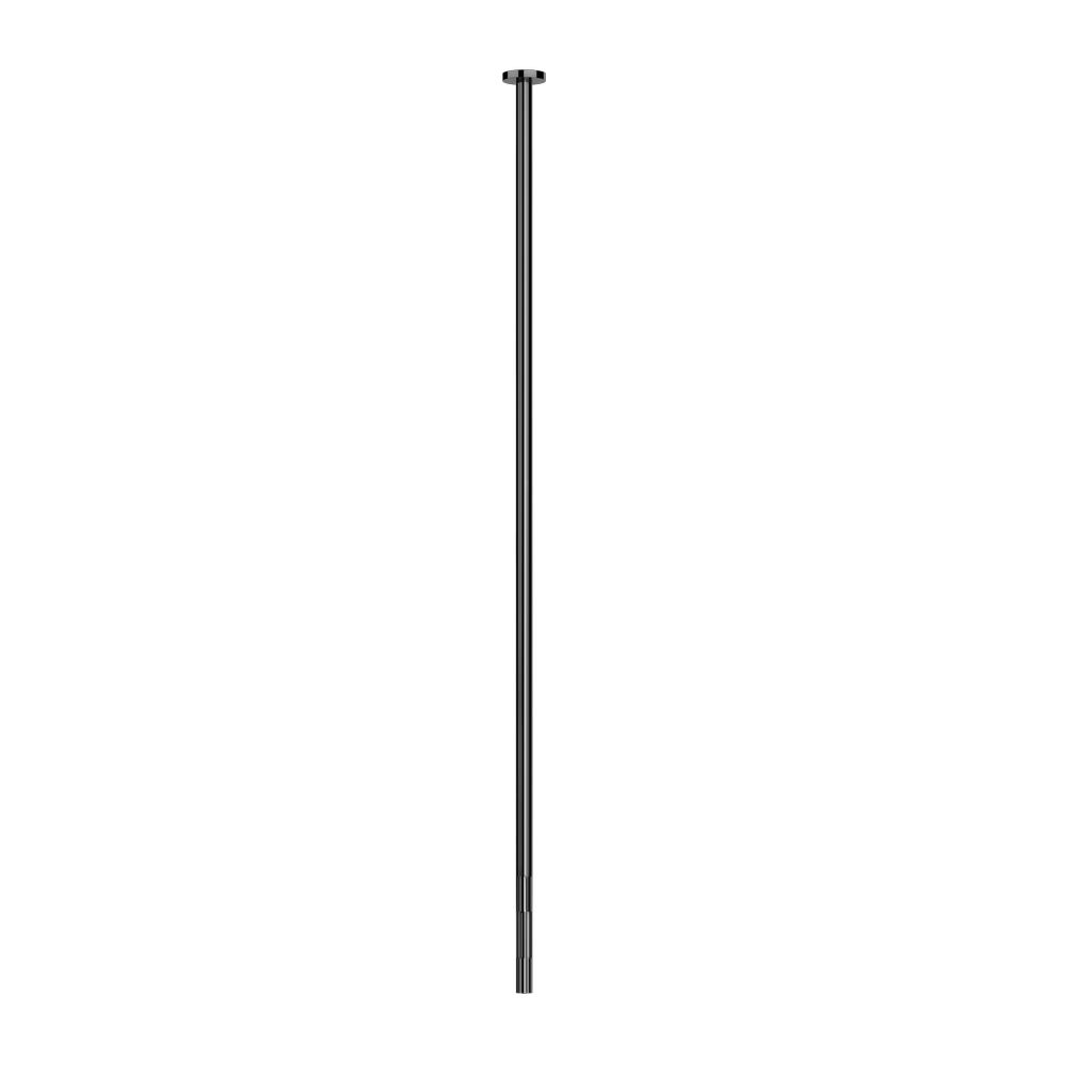 Gessi Incastri Waschtisch-Deckenauslauf für separaten Mischer, Metall schwarz PVD