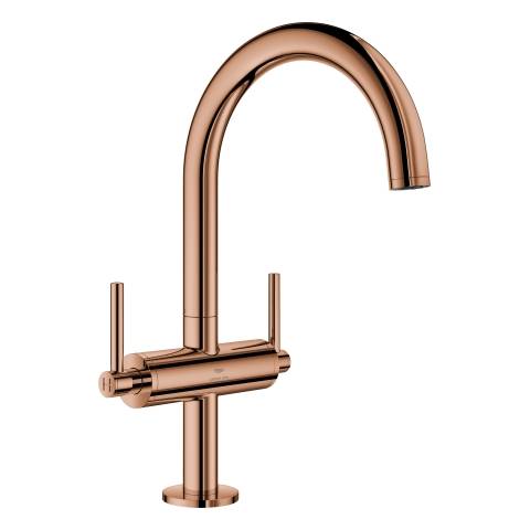 GROHE Atrio Waschtisch-Einlochbatterie warm sunset