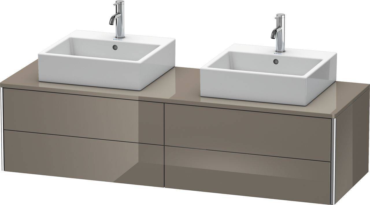 Duravit XSquare Waschtischunterbau wandhängend XS4917, 4 Schubkästen, 1600 x 548mm