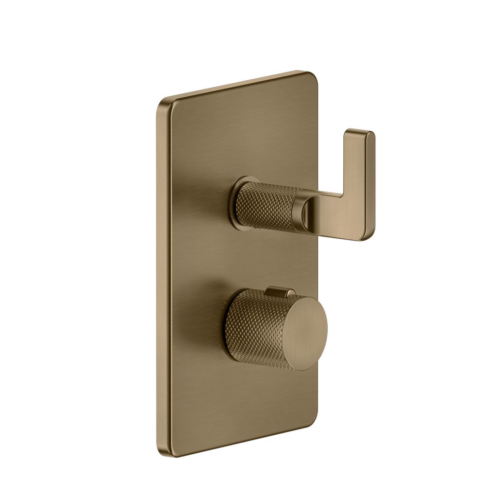 Gessi Inciso Unterputz-Thermostat mit 3-Wege on-off-Umlenkkartusche