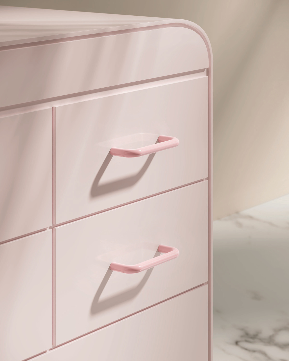 Barbie™ x HEWI furniture handle set