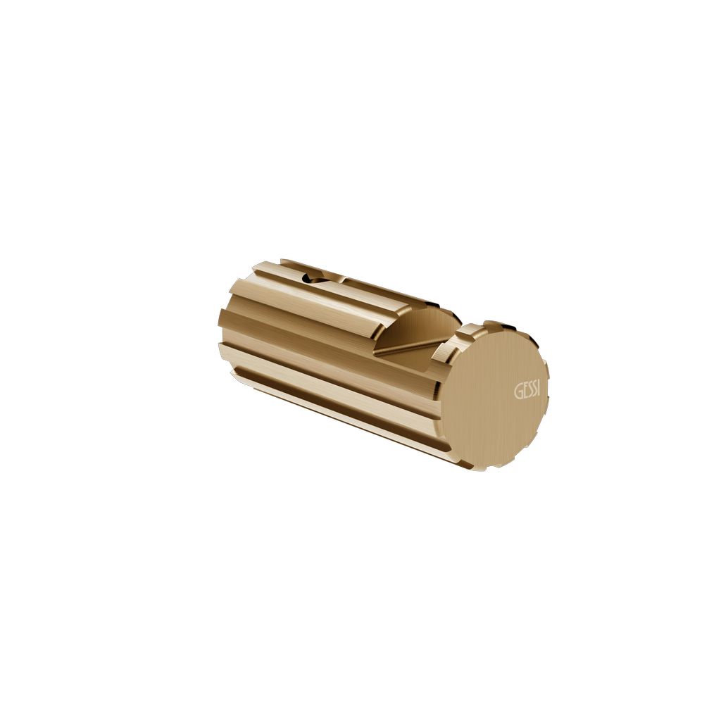 Gessi Incastri Handtuchhaken, warm bronze gebürstet PVD