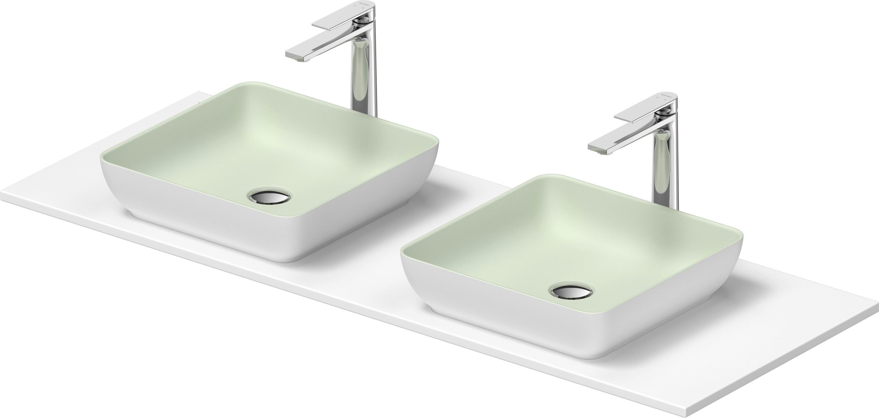 Duravit Sivida Waschtisch mit Konsole 1350 x 123 x 500mm