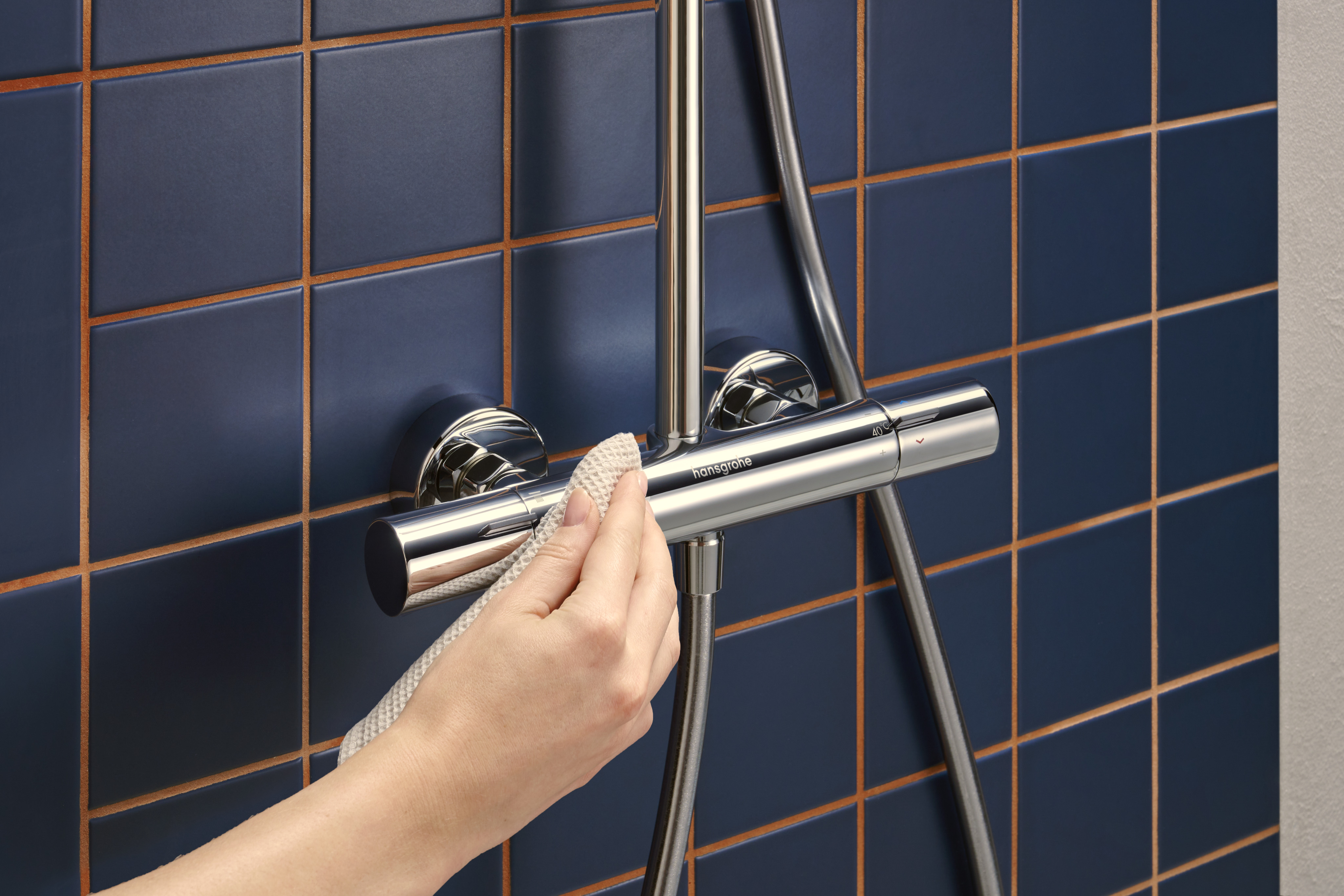 Activera S Duschsystem 240 1 Strahlart  wassersparend mit Ecostat Fine Varia