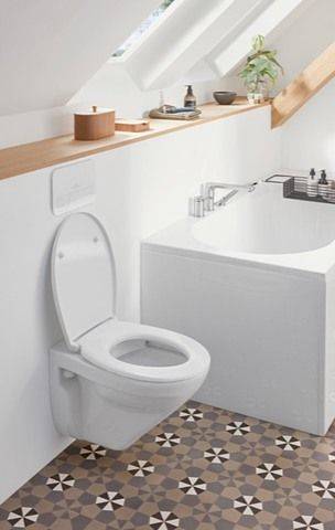 O.Novo Wand-Tiefspül-WC  ohne Spülrand