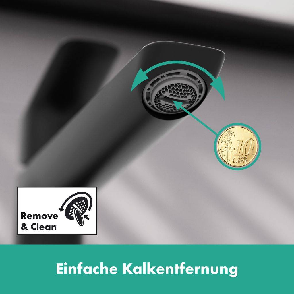 Logis Einhebel-Waschtischmischer 110 mit Zugstangen Ablaufgarnitur