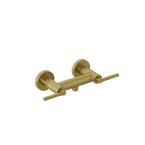 KLUDI Nova Fonte Puristic Brausearmatur brushed gold