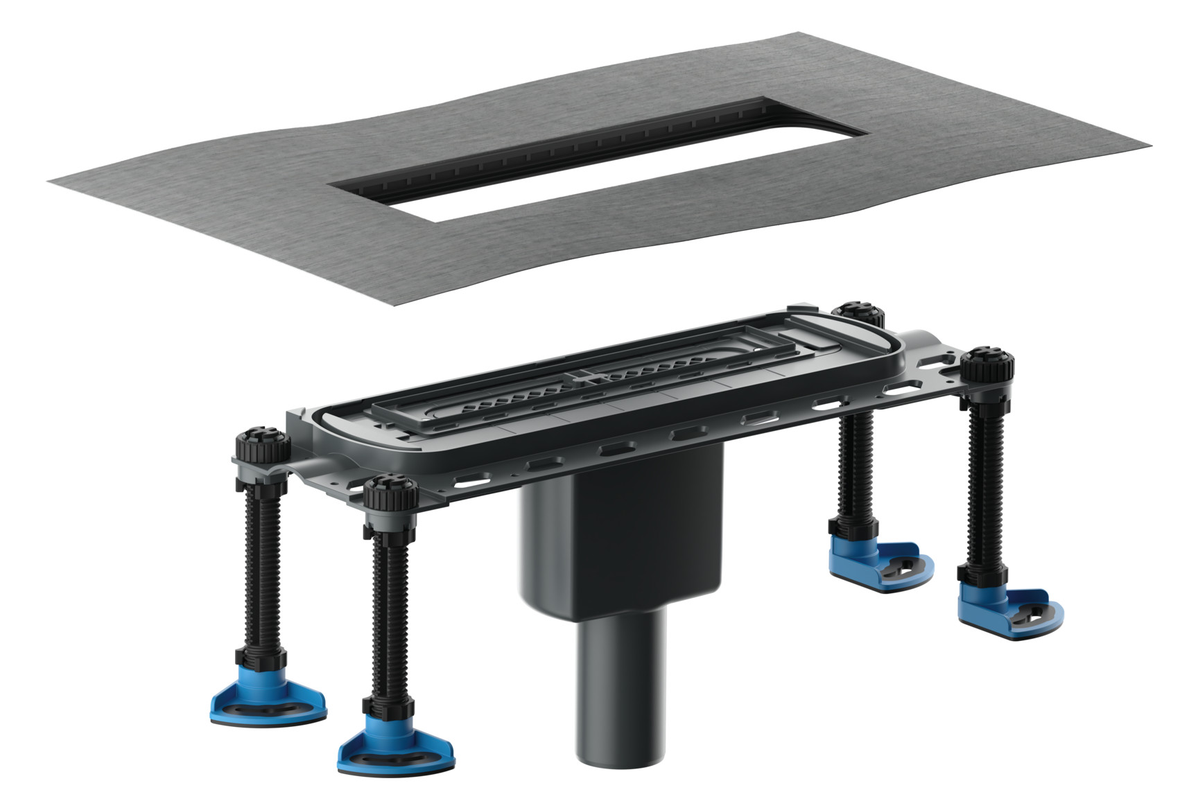 DallFlex 2.0 Ablaufgehäuse senkrecht DN50