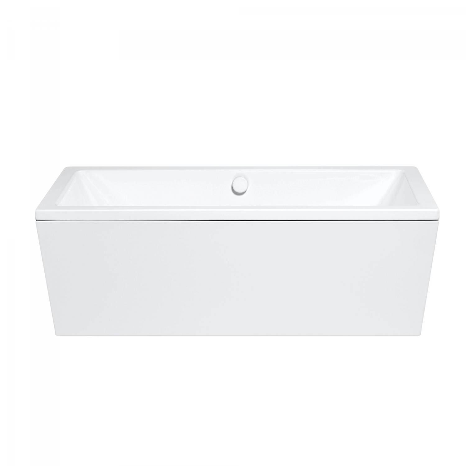 Conoduo freistehende Badewanne; Modell 735-7; weiß/weiß matt
