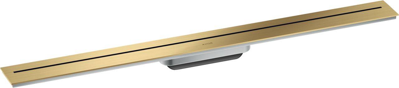 Drain Duschrinne zur Wandmontage 900mm Brushed Gold Optic