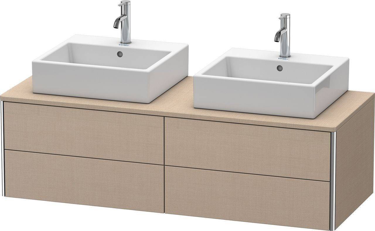 Duravit XSquare Waschtischunterbau wandhängend XS4916, 4 Schubkästen, 1400 x 548mm