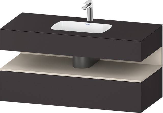 Duravit Collection One Einbauwaschtisch mit Unterbau 1200mm