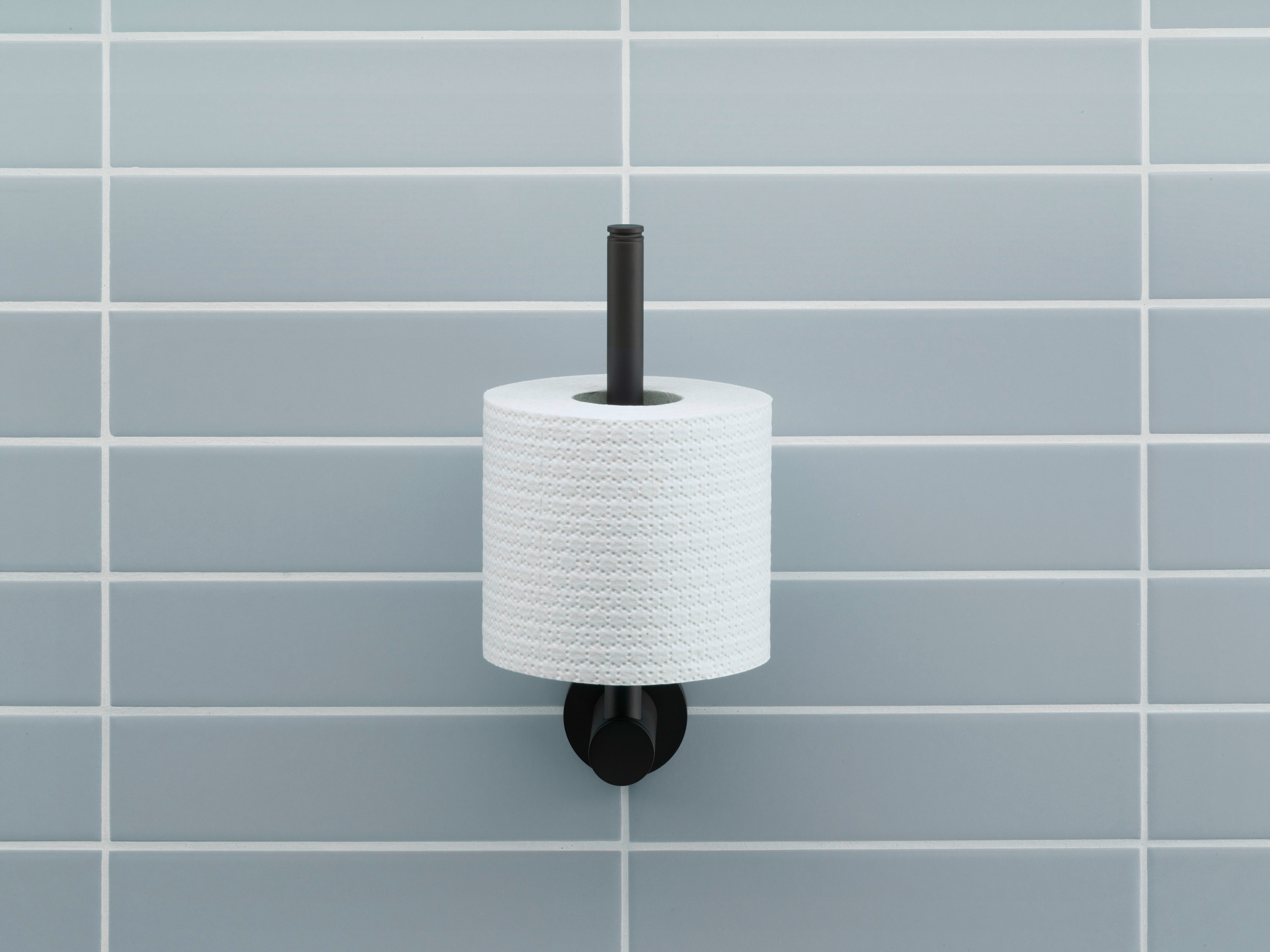 D-Code spare roll holder black matt