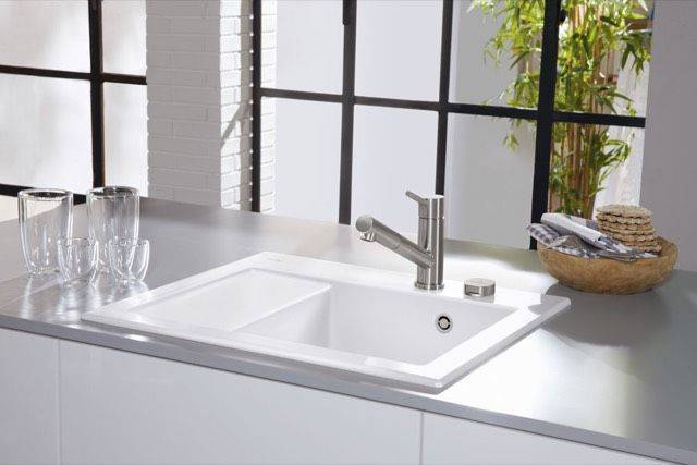 Subway 45 Compact Spülbecken, Becken rechts, 650 x 510mm