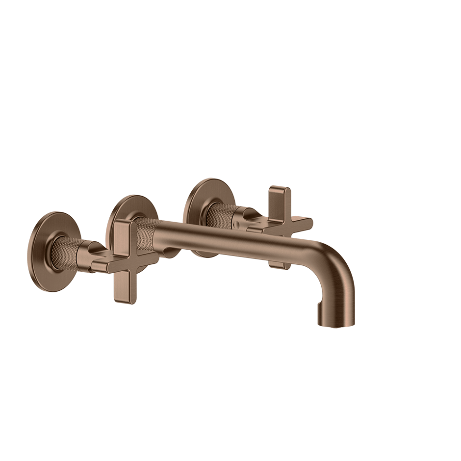 Inciso+ 2-Griff-Waschtisch-Wandarmatur 190-210mm