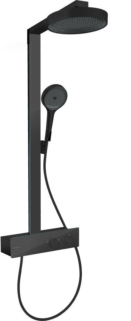 Rainfinity Showerpipe 1jet with thermostat, shower head 250mm