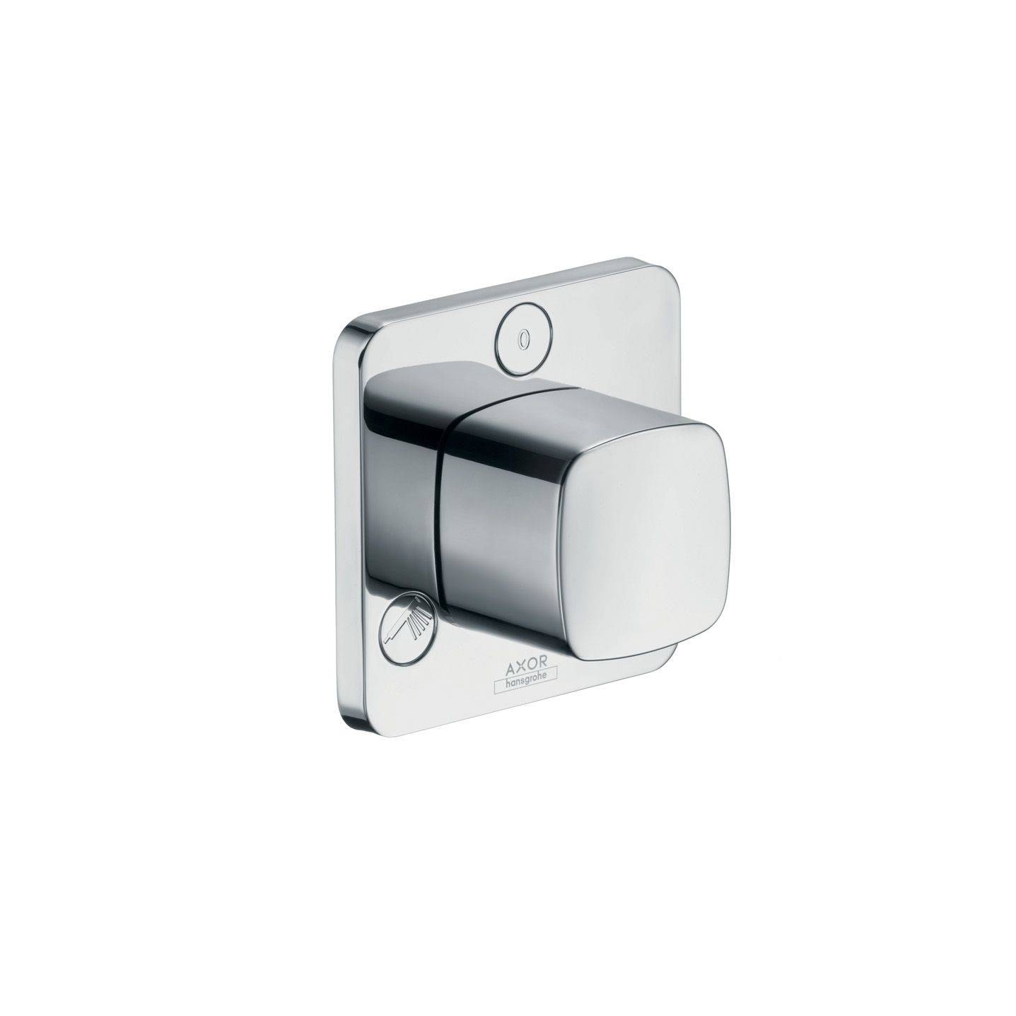 Axor Hansgrohe Duscharmatur quadratisch verchromt modern