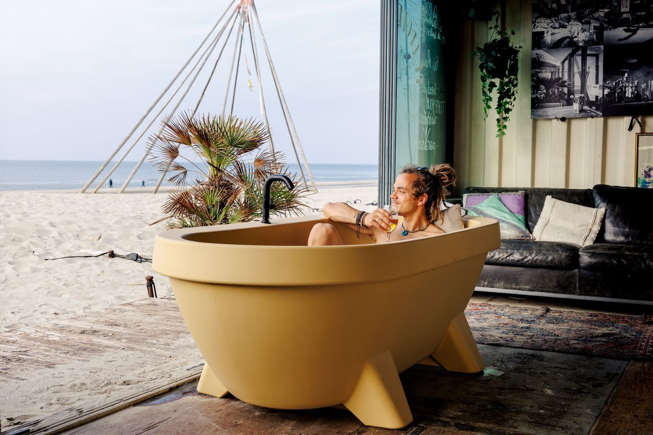 Outdoor-Badewanne