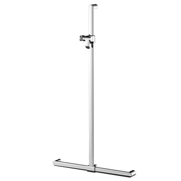 KEUCO Duschhandlauf mit Brausestange Elegance komplett mit Brauseschieber 31614011011