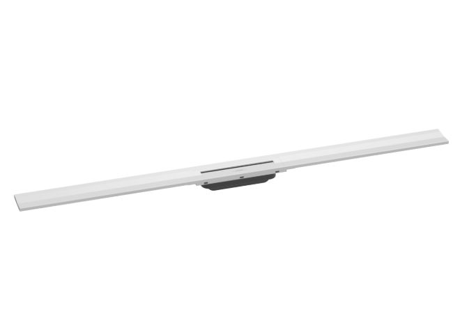 Hansgrohe RainDrain Flex Fertigset Duschrinne 90cm kürzbar, zur Wandmontage