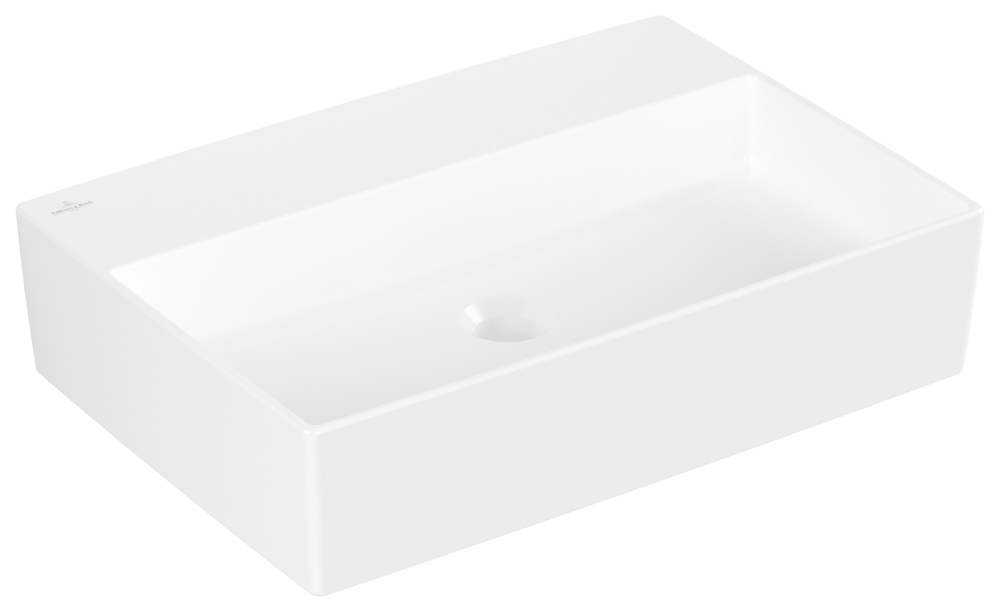 Memento 2.0 Aufsatzwaschtisch 600 x 420mm, ohne Hahnloch, ohne Überlauf